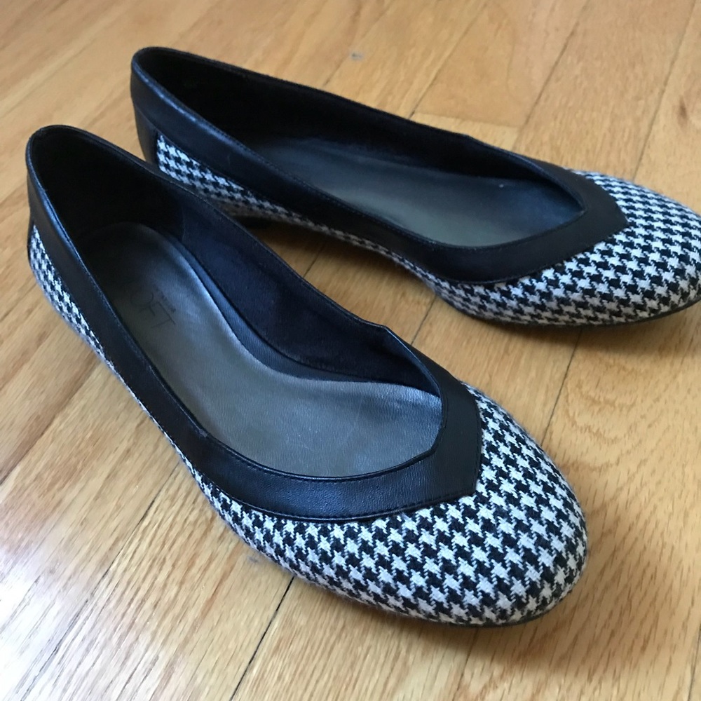 Loft houndstooth shoes